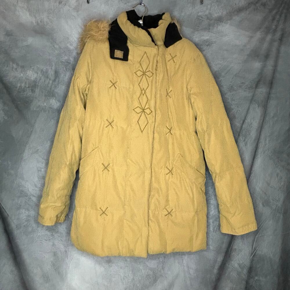 Jacket Coat Udex Design Brand Women P/S Runs Large Gorpcore Athleisure Yellow